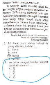 Dalam tiga aktivitas ini, kalimat merupakan bahan atau pun pokok utama yang digunakan. Ide Pokok Paragraf Tersebut Terdapat Pada Kalimat Nomor Brainly Co Id
