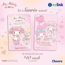 The working phenomena of these smart cards are straightforward. New Sanrio My Melody Ez Link Cards Get Them At 10 Now Girlstyle Singapore