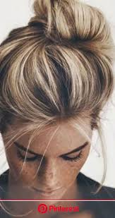 Then, push the hair on top of your head into a peak with your fingers while you blow dry it. How To Make A Bun With Short Hair 11 Super Easy Short Hairstyles Short Hair Bun Short Hair Lengths Short Hair Styles Easy Clara Beauty My