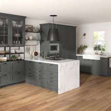 Pratique et bien pensée, cette cuisine arbore un look dynamique. Caisson Gris Meuble De Cuisine Au Meilleur Prix Leroy Merlin