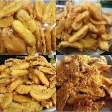1 sisir pisang kepok 80 gram tepung beras 50 gram tepung maizena 50 gram tepung. Tepung Pisang Goreng Rangup Shopee Malaysia