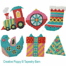 Counted cross stitch letter patterns for christmas ornaments. Christmas Ornaments Cross Stitch Patterns And Projects