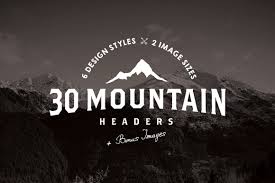 30 Mountain Hero Headers Bonus Subtle Background Geometric Logo Mountain Images