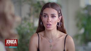 Greek pop singer and dancer known for her passionate electropop songs and for representing cyprus in the 2018 eurovision song contest. Jonida Podcast 1 Eleni Foureira Youtube