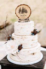 Rustic Wedding Cake Cake Topper On Etsy Wedding Cake Rustic Rustic Wedding Cake Cool Wedding Cakes