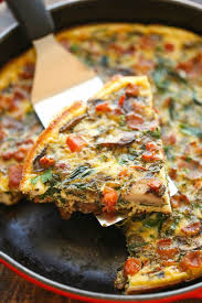 Bacon Mushroom Spinach Frittata Recipe Bacon Stuffed Mushrooms Spinach Frittata Brunch Recipes