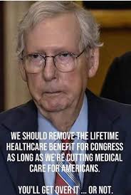 And CUT their high salaries and have them pay for 90% of their benefits,  like ALL WORKING Americans are forced to do in this country!!!🇺🇸👊🤨