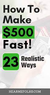Maybe you would like to learn more about one of these? How To Make 500 Dollars Fast How To Images Collection