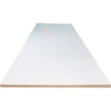 That run all the way through the board and are visible on the cut end. Dakota Prefinished Bullnose Shelf At Menards