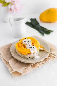Thai Mango Sticky Rice In 2020 Mango Sticky Rice Thai Mango Sticky Rice