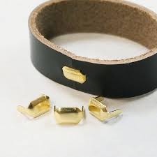 レザーワークス(株式会社セブンスヘブン)|金具・附属|美錠・バックル|リベットステイプル10ヶ(サル革留め)|レザークラフト材料通販ページ