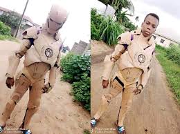 Iron man just is not himself without his signature mask. This Kid Made A Iron Man Costume Out Of Cardboard Marvel