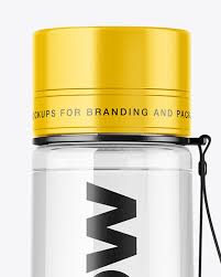Download free sport sipper bottle mockup psd. Clear Water Sport Bottle Mockup In Bottle Mockups On Yellow Images Object Mockups