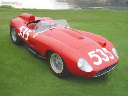 The car was estimated to an. 1957 Ferrari 315 S