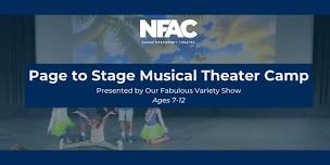 Page to Stage Musical Theater Camp