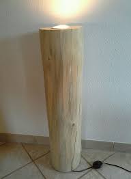 Nr 137 Kiefer Deckenfluter Stehlampe Holz 22cm X 22 X 90cm Baumstammlampe Stehlampe Holz Deckenfluter Lampen