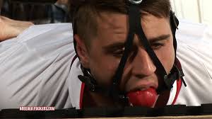 Drooling Through A Ball Gag - MetalbondNYC.com