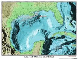 Golfo de méxico) is an ocean basin largely surrounded by the north the gulf of mexico formed approximately 300 million years ago as a result of plate tectonics. 23 Gulf Of Mexico Maps Ideas Mexico Map Gulf Of Mexico Mexico