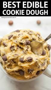 Best Ever Edible Cookie Dough Vegan Gluten Free Recipe In 2020 Edible Cookie Dough Edible Cookie Dough Recipe Edible Cookie Dough Recipe For Two