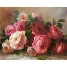 An ideal purchase for those who want to have canvas painting at home. Canvas Paintings Flowers Pierre Auguste Renoir Oil Painting Discarded Roses Hand Painted Wall Art For Bedroom Oil On Canvas Flower Oilsframed Art Aliexpress