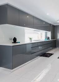 With Their Minimalist Cabinetry Neutral Color Palettes And Metallic Accents These Contemporary K Kitchen Furniture Design Kitchen Room Design Kitchen Design