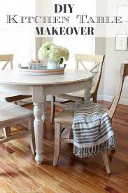Diy Kitchen Table Makeover Kitchen Table Makeover Dining Table Makeover Diy Kitchen