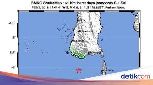 Gempa terukur berkekuatan 4,3 magnitudo dan memberi guncangan lemah saja (skala ii mmi) di bulukumba. Gempa Unik Terjadi Di Jeneponto Dan Bantaeng Sulsel