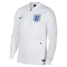 Du kannst deine liebe und zugehörigkeit zu deinem nationalteam am besten mit dem nike sportshirt zeigen. Nike England Anthem Jacket Fussball Jacke Weiss Wm 2018 Fussballgott24 Himmlisch Shoppen Teuflisch Gunstig