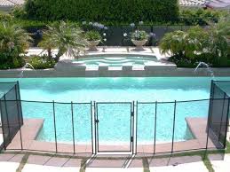 Mesh Pool Fences Top Removable Pool Safety Fences By All Safe Pool Safety Fence Removable Pool Fence Safe Pool