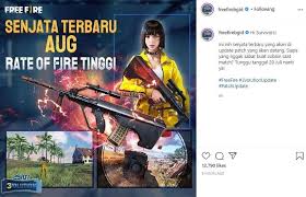 This will be available to download for free on android and ios later today, with the development team also promising to release full patch notes. Update Free Fire Segera Datang Tawarkan Senjata Dan Karakter Baru