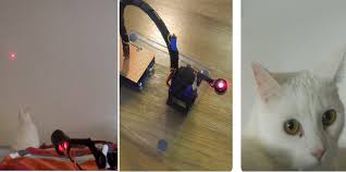 Automatic cat laser toy,laser red dot pet cats toy, usb rechargeable smart cats interactive companion toy,3 mode automatic laser for cats,connectable to tuya/smart life app. The Ultimate Cat Toy 3d Printed Laser Robot For Your Cat 3dprint Com The Voice Of 3d Printing Additive Manufacturing