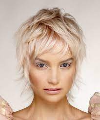 New Hairstyles The Latest Hairstyles For 2021 Shag Hairstyles Light Blonde Hair Short Hair Styles