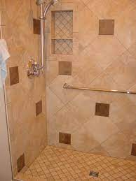 The shower floor is one large square with the shower's drain (drain is a the extra diagonal cuts allowing me to set large format tile into a shower with a regular point drain. Corner Line Up With Diagonal Layout Ceramic Tile Advice Forums John Bridge Ceramic Tile