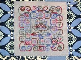 The thread gatherer our price: Spring Blues By Country Garden Stitchery