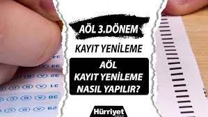 Check spelling or type a new query. Aol Kayit Yenileme Ne Zaman Ve Nasil Yapilir Acik Ogretim Lisesi 3 Donem Kayit Yenileme 2021 Ekrani Son Dakika Haber