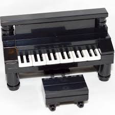 Lego Furniture Black Piano Bench Set W Parts Instructions Custom House Lego Furniture Legos Lego House