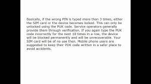 Step 3, once you get the unlock code from tracfone, you can purchase a sim card from another carrier, power off your phone, switch the sim cards, . Solved Puk Code For Gci Carrier Help Me Get The Puk Code Fixya