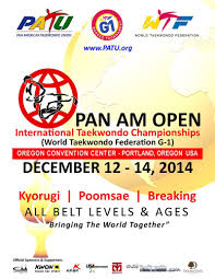 Pan Am Open International Taekwondo Championships 2014 Portland