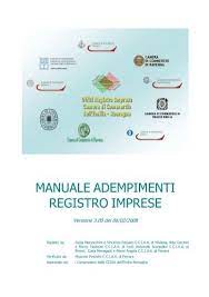 Maybe you would like to learn more about one of these? Manuale Adempimenti Registro Imprese Camera Di