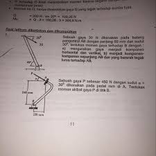 We did not find results for: Sebuah Gaya 30 N Dikenakan Pada Batang Pengontrol Ab Dengan Panjang 80 Mm Dan Sudut 30o Tentukan Brainly Co Id