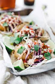 Then add the secret sauce, salsa, shredded cabbage, cilantro and onion as desired. Baja Fish Tacos Recipe Recipe Baja Fish Tacos Fish Tacos Fish Tacos Recipe
