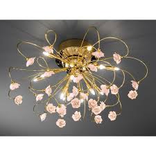 Free delivery on orders over â£250. Twister Rose Porcelain Ceiling Light Pink Kolarz Lighting Lighting Deluxe