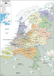 Get free map for your website. Large Size Political Map Of The Netherlands Worldometer