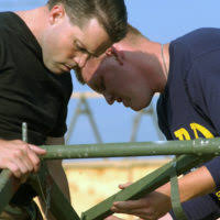 STAFF Sergeant William Spencer, Non-Comissioned Officer in Charge (NCOIC)  of the Joint Processing Accountability Center (JPAC) from Nellis Air Force  Base, Nevada, conducts Web-based Environment Manning Document On Line  Accountability (WEMDOLA) training