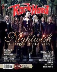 Nightwish all the works of nature which adorn the world ad astra (human. Nightwish Tuomas Holopainen Marco Hietala Floor Jansen Emppu Vuorinen Troy Donockley Kai Hahto Rock Hard Magazine April 2020 Cover Photo Italy