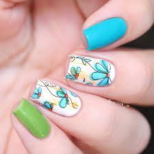 12 colour nail art dried dry flowers wheel gel false nails tips manicure 3d. 2 Sheets Set Flower Design Nail Art Water Decals Transfer Sticker For Diy Bp W17 Floral Nail Art Floral Nails Pretty Nail Art