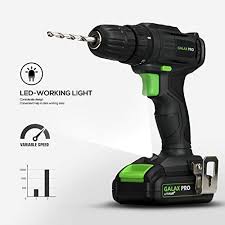 Black And Decker 20v Lithium Battery 1 5 Ah Cordless Drill Galax Pro 3 8 Compact Drill 20v Max Lithium Ion Drill Driver 2 Speed Electric Drill With 19 1 To Cordless Drill Compact Drill Led Work Light