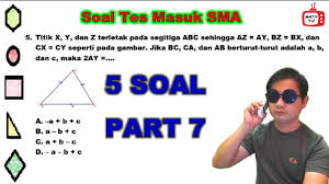 Ipa sma merupakan aplikasi pembelajaran untuk siswa sma jurusan ipa. Soal Tes Masuk Sma Ipa 2021 2022 7 Youtube