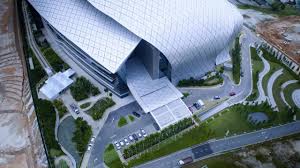 Stairs architect public building home decor building design. Malaysia International Trade And Exhibition Centre Home Facebook