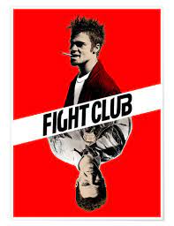 The first rule of fight club is: Fight Club Posters And Prints Posterlounge Com